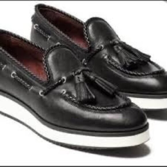 Rag and Bone McKenzie Oxford Loafers Slip On Leather Platform Stylish Women’s 8 - Picture 1 of 8